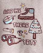 Toddler Boy Camping Hoodie - Tan, image 3 of 4 slides