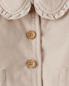 Baby Girl Corduroy Fashion Jacket - Brown, image 3 of 4 slides
