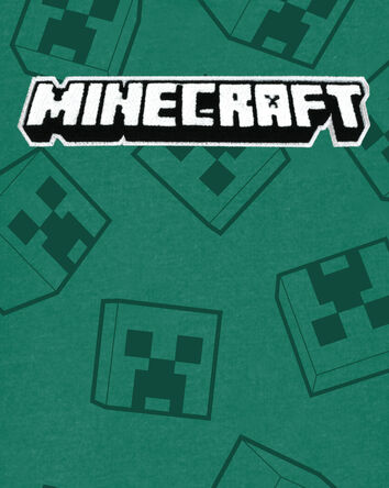 Kid Minecraft Pullover - Green, 