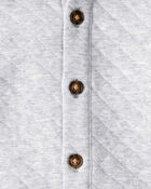 Baby Boy 3-Piece Cardigan, Bodysuit & Pant Set - Grey, image 4 of 7 slides