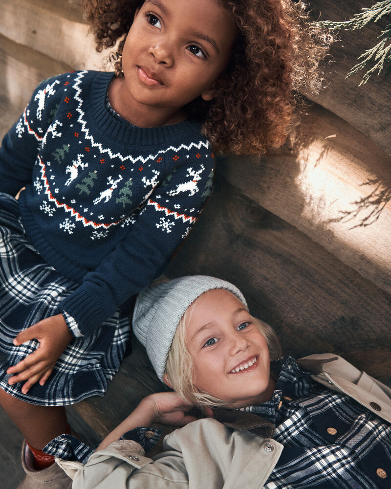 Toddler Organic Cotton Western Barn Jacket, image 2 of 6 slides