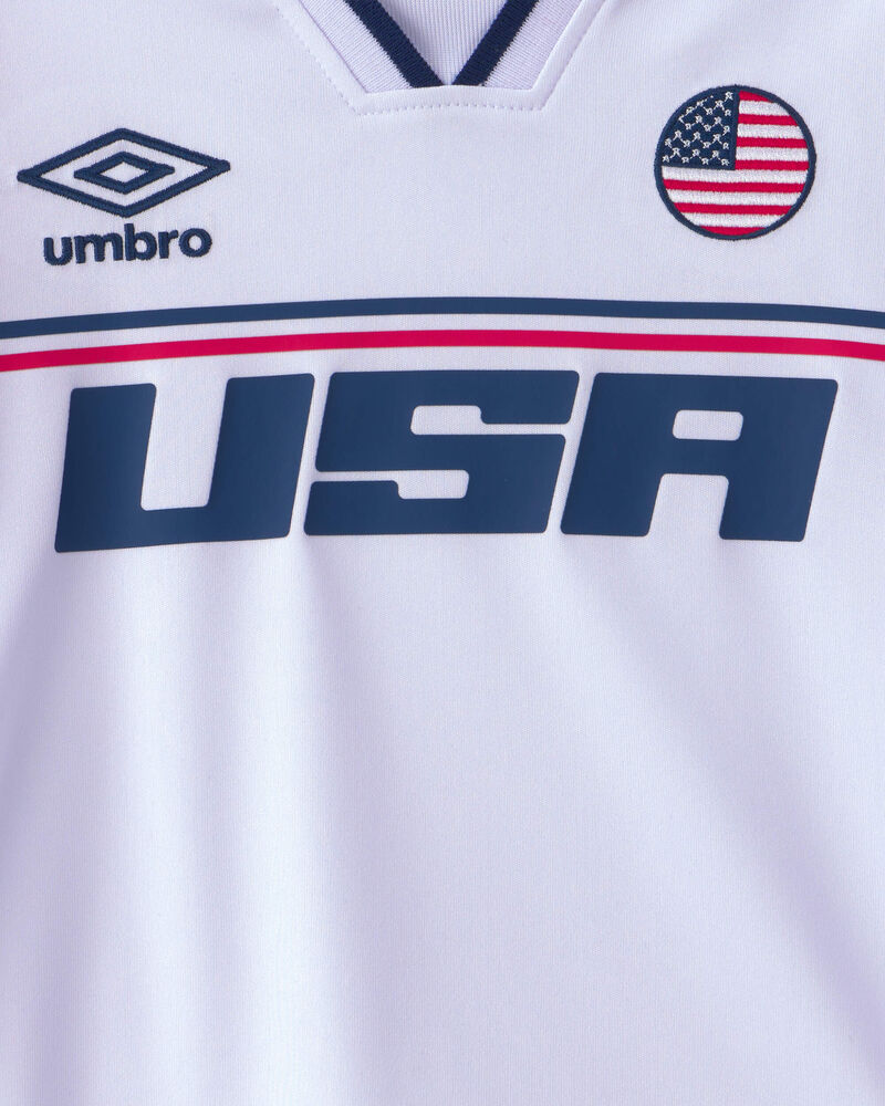 Toddler Umbro USA Soccer Jersey - Red/White/Blue, image 3 of 3 slides