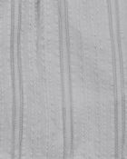 Toddler 2-Piece Seersucker Button-Down Shirt & Drawstring Shorts Set - Grey, image 5 of 9 slides