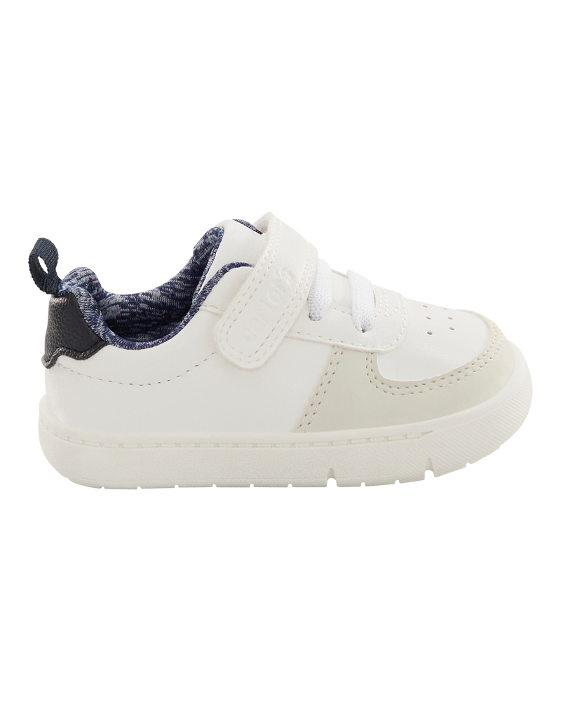 Boys  Every Step&reg; First Walker Casual Sneakers - White, image 2 of 6 slides