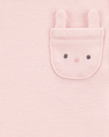 Baby Girl 5-Pack Floral Bunny...