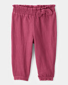 Baby Girl 2-Piece Floral Long-Sleeve Bodysuit Pant Set - White/Pink, image 2 of 5 slides