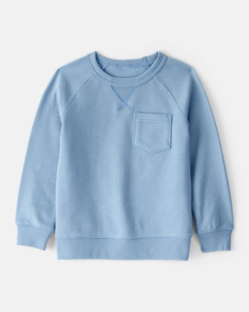 Toddler Boy 2-Piece DayDream Fleece Fleece Sweatshirt & Joggers Set - Blue, image 2 of 8 slides