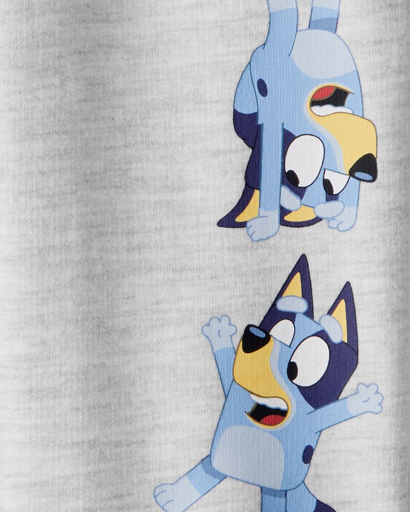 Baby Boy 2-Piece Bluey Tee & French Terry Joggers Set - Grey, image 7 of 7 slides