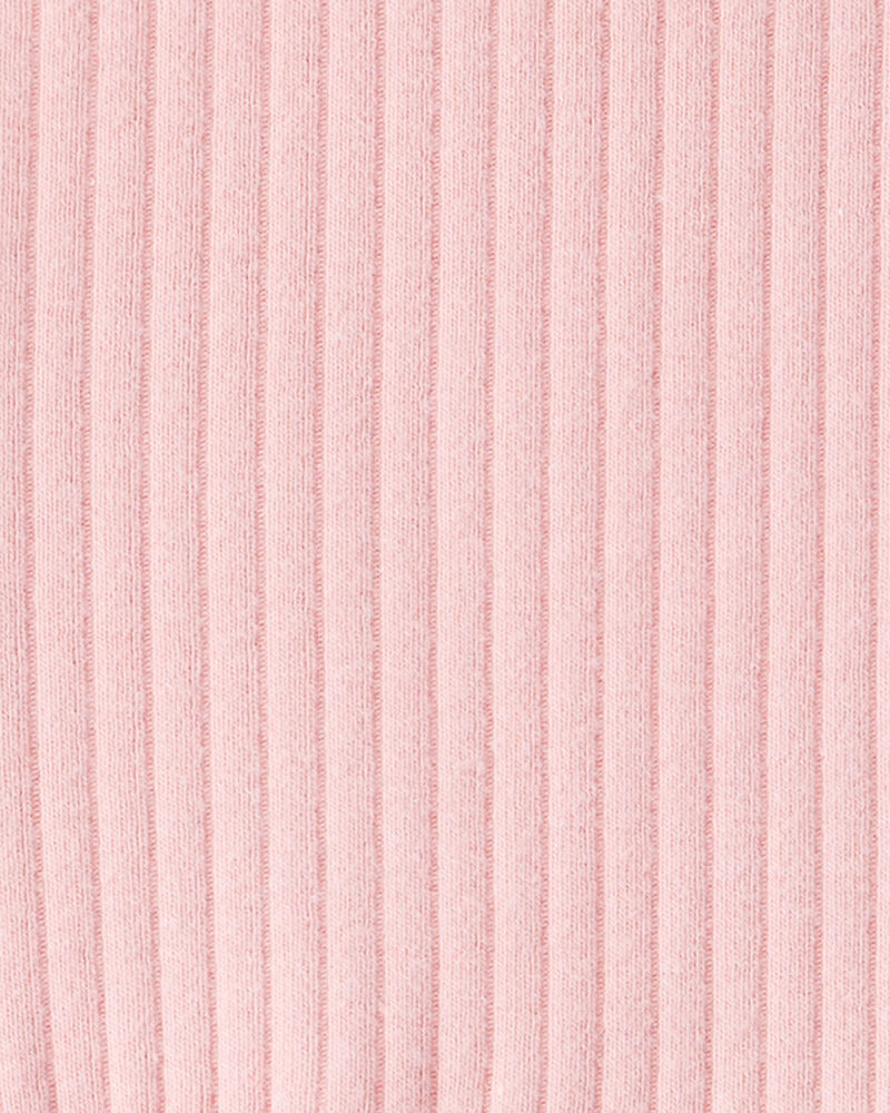 Baby Girl Long-Sleeve Peplum Top - Pink, image 2 of 3 slides