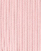 Baby Girl Long-Sleeve Peplum Top - Pink, image 2 of 3 slides