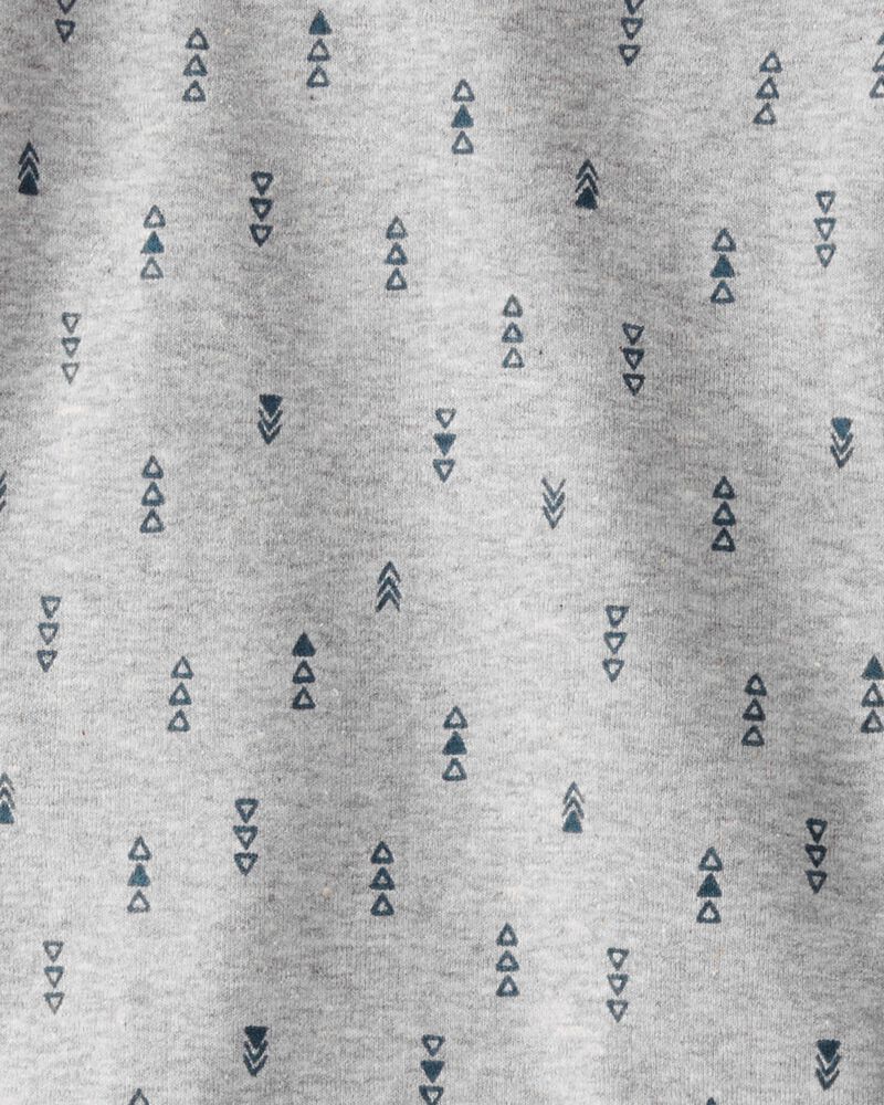 Baby Organic Cotton Rib 3-Pack Wildlife & Striped Bodysuits, image 4 of 6 slides