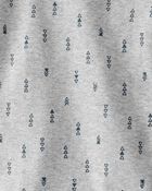 Baby Organic Cotton Rib 3-Pack Wildlife & Striped Bodysuits, image 4 of 6 slides