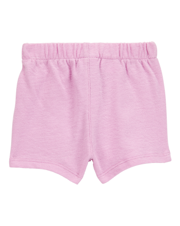 Baby Pull-On Slub Jersey Shorts, 