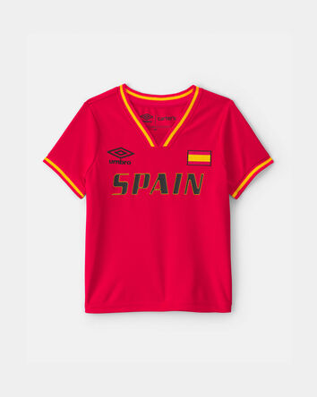 Toddler Umbro Spain Soccer Jersey - Red, 