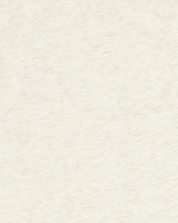 Kid Pocket Henley Tee - Cream, 