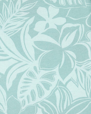 Girls Tropical Floral Tank Romper, 