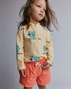 Toddler Boy Swim Trunks - Orange, image 1 of 6 slides