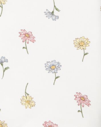 Baby 2-Way Zip Floral PurelySoft Wearable Blanket - Ivory, 