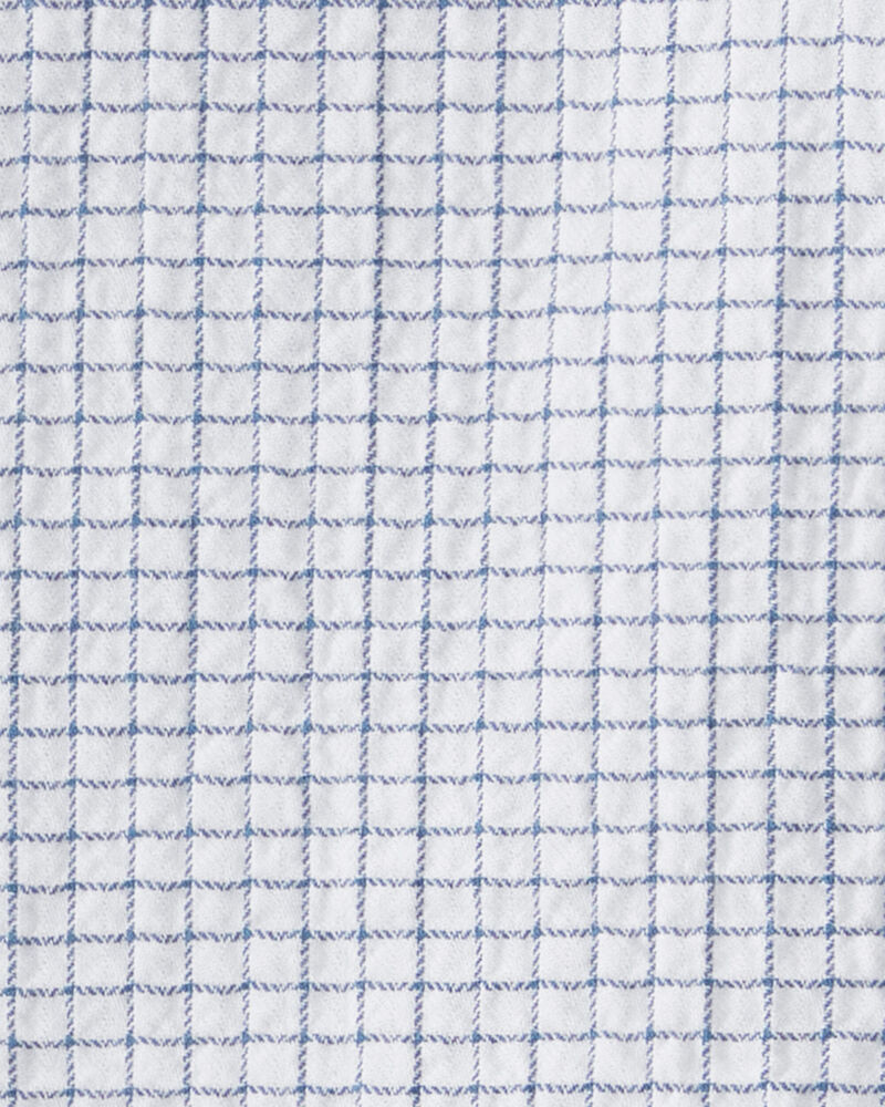 Baby 2-Piece Organic Cotton Gauze Checkered Set, image 4 of 5 slides