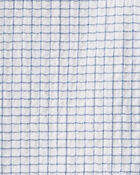 Baby 2-Piece Organic Cotton Gauze Checkered Set, image 4 of 5 slides