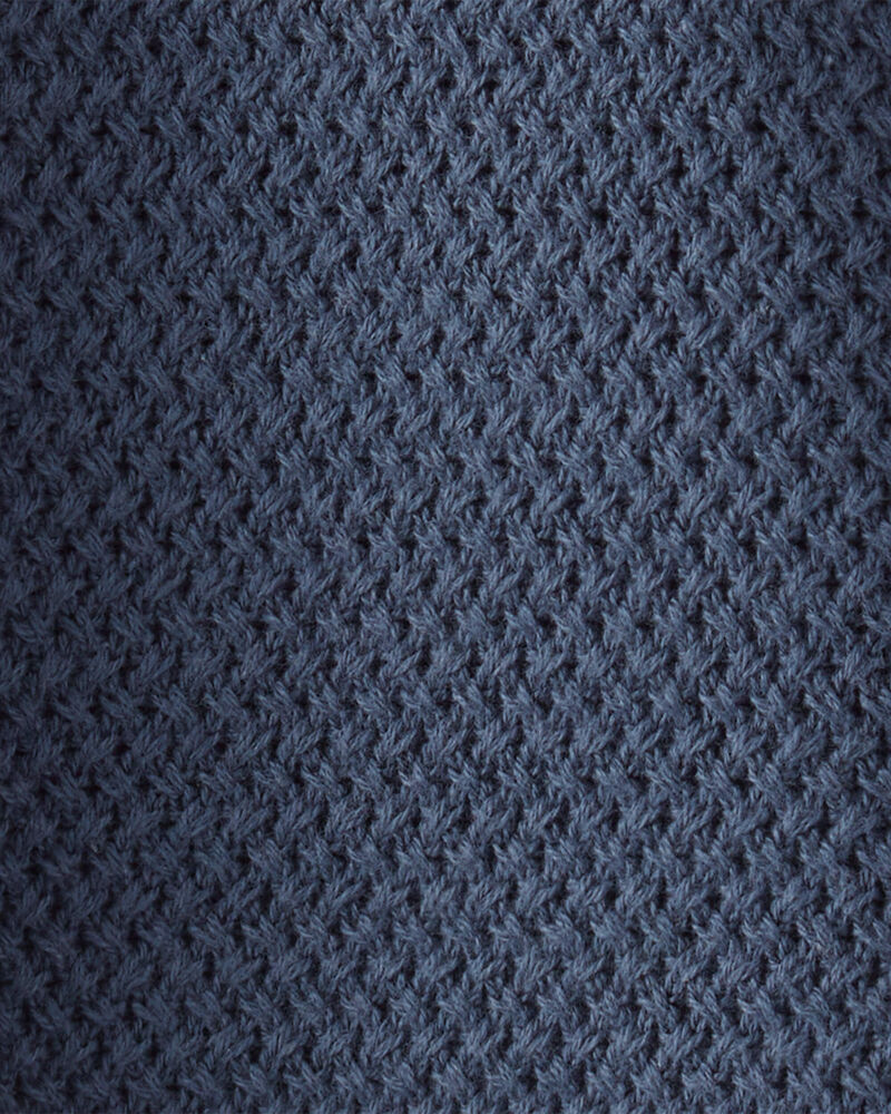 Baby Organic Cotton Sweater Knit Polo, image 3 of 3 slides