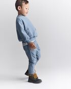 Toddler Otter Sweatshirt&trade; with Pockets - Blue, image 3 of 6 slides