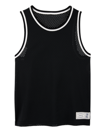 Kid Active Mesh Tank - Black, 