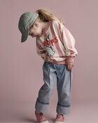 Toddler Cuffed Pant in Denim - Blue, image 1 of 7 slides