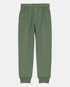 Boys 2-Pack Pull-On Drawstring Joggers - Grey/Green, image 6 of 7 slides