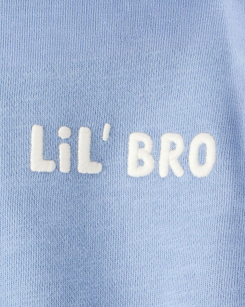 Baby Organic Cotton Lil' Bro Bubble , image 4 of 5 slides
