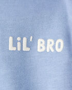 Baby Organic Cotton Lil' Bro Bubble , image 4 of 5 slides