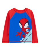 Toddler 2-Piece Spider-Man Rashguard & Swim Trunk Set, image 2 of 6 slides
