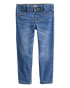 Toddler Medium Blue Wash Super Skinny-Leg Jeans, image 1 of 4 slides