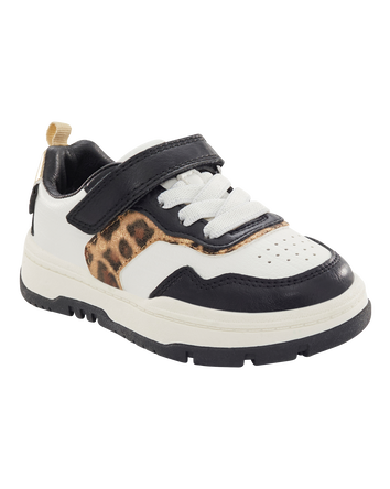 Toddler Cheetah Slip-On Fashion Sneakers, 