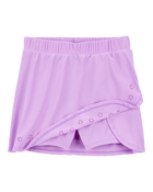 Kid Active Twist Tank & Wrap Skort Set - Purple, image 7 of 7 slides