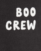 Baby Organic Cotton Boo Crew Bubble, image 3 of 4 slides