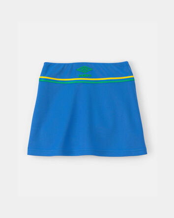 Toddler Girl Umbro Brazil Active Skort - Blue/Yellow/Green, 
