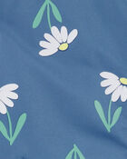 Baby Girl Color Changing Rain Jacket - Navy, image 4 of 6 slides