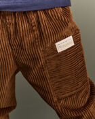 Toddler Boy Corduroy Pocket Pant - Cinnamon, image 4 of 7 slides