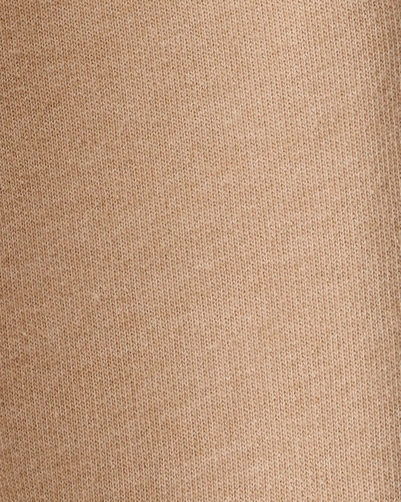 Baby Boy French Terry Jogger - Tan, image 3 of 4 slides