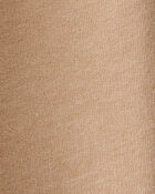 Baby Boy French Terry Jogger - Tan, image 3 of 4 slides