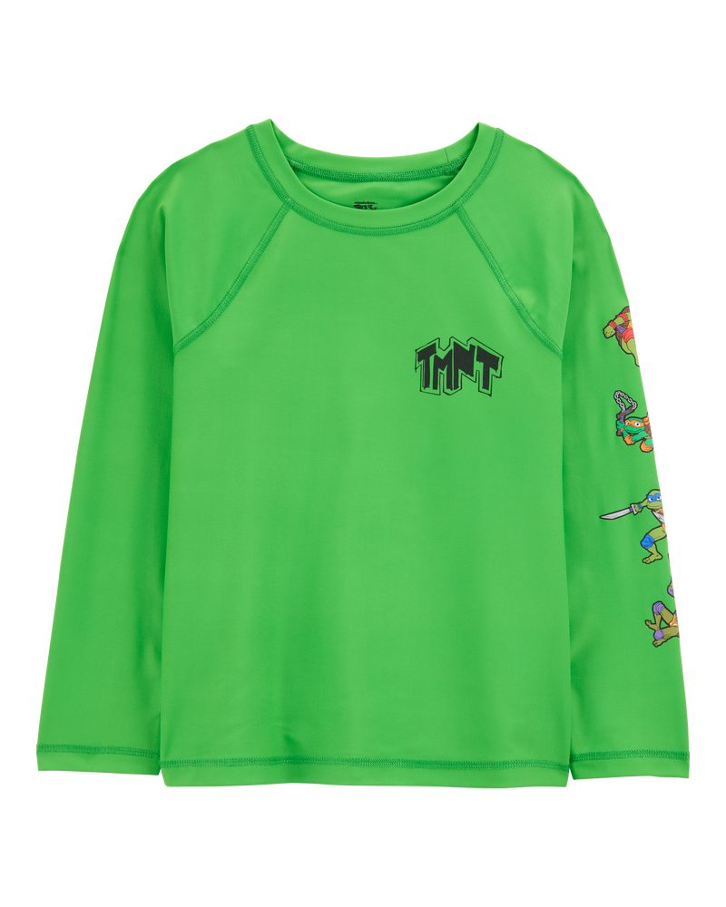 Kid 2-Piece Teenage Mutant Ninja Turtles Rashguard & Swim Trunk Set, image 2 of 7 slides