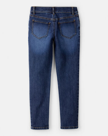 Girls Denim Skinny Jeans - Blue, 