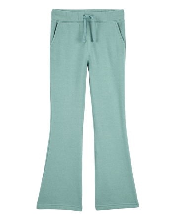 Kid Knit Drawstring Flare Pants, 