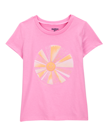 Toddler Sunshine Short-Sleeve Graphic Tee - Pink, 