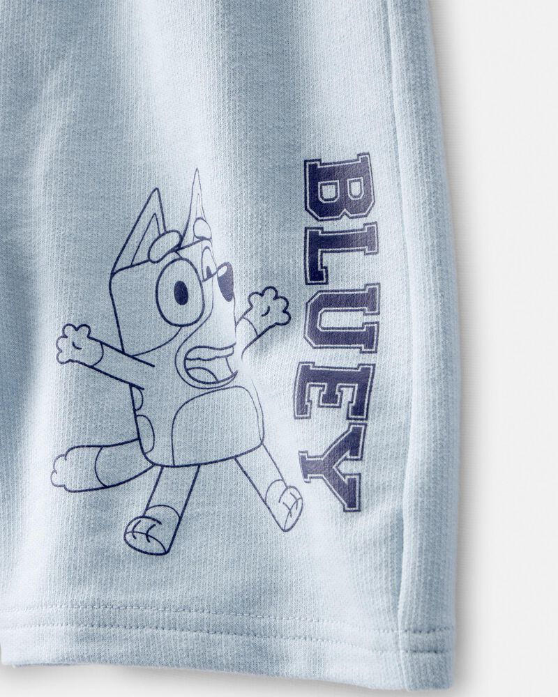 Toddler Boy 2-Piece Bluey Outfit Set - Ivory/Blue, image 3 of 5 slides