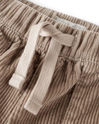 Toddler Organic Cotton Corduroy Drawstring Pants, image 5 of 7 slides