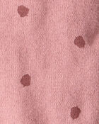 Baby Girl 3-Piece Acorn Print Short-Sleeve Dress Set - Pink, image 3 of 6 slides