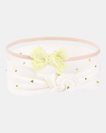 Baby Girl 2-Pack Headwraps - Yellow, 