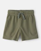 Toddler Boy Active Mesh Shorts - Green, image 1 of 7 slides